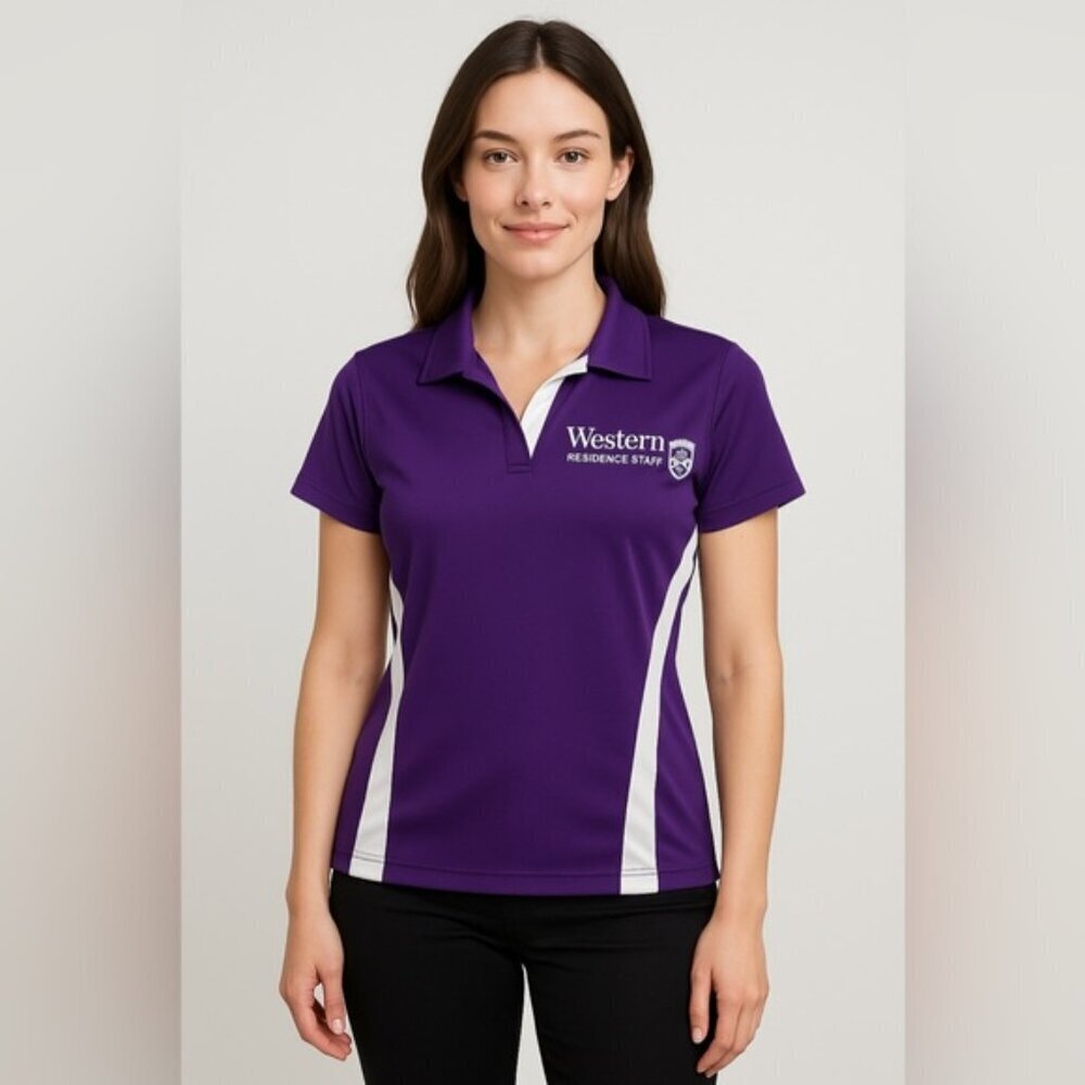 Western Residence Staff Purple Polo Shirt by Extreme – Size M